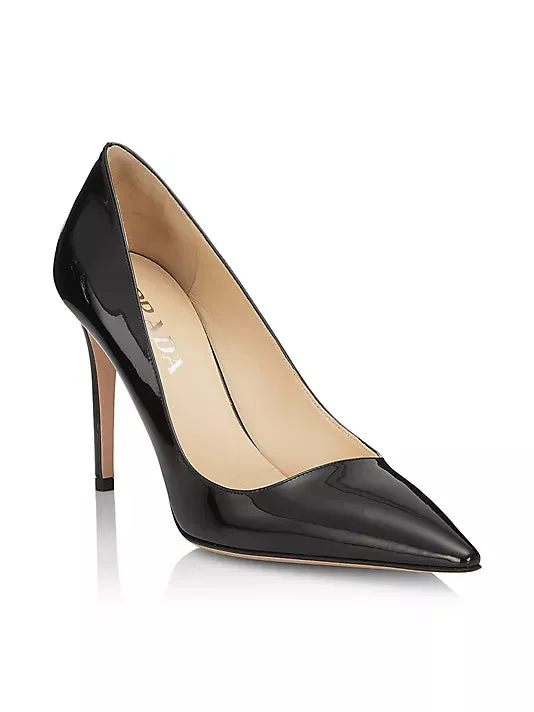 95MM Patent Leather Pumps