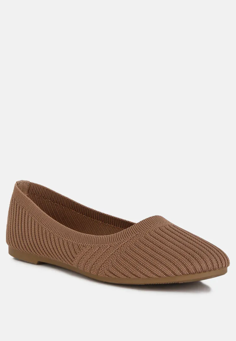 Ammie Solid Casual Ballet Flats