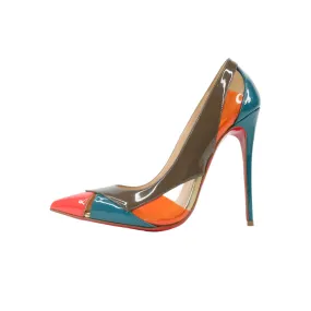 Christian Louboutin High Heels PVC Patent Multicolor