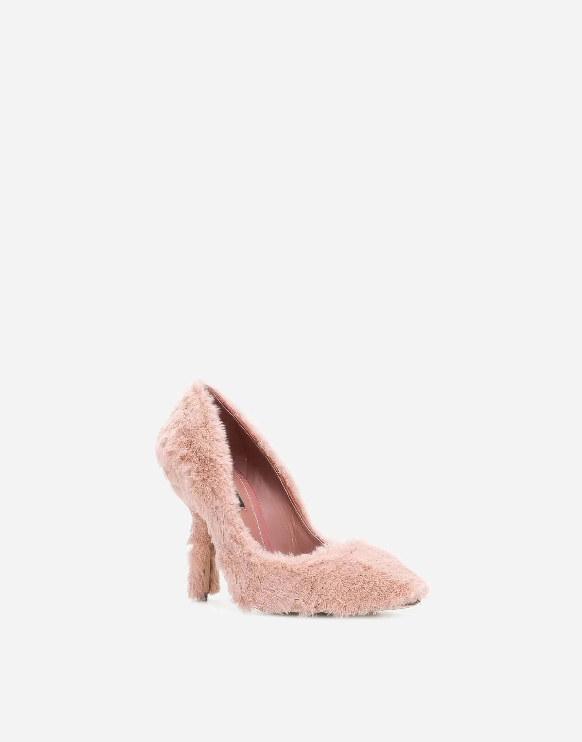 Faux Fur Pumps