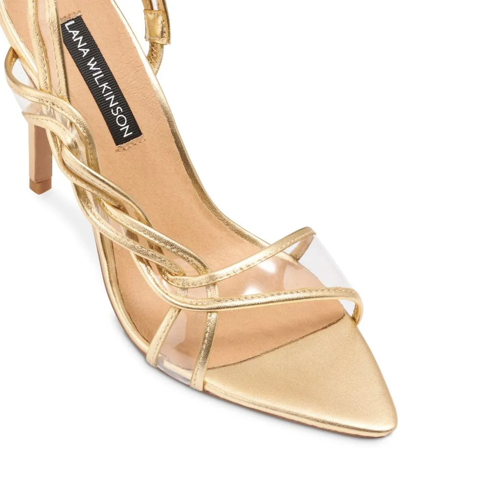 Olivia Sandal Gold Metallic