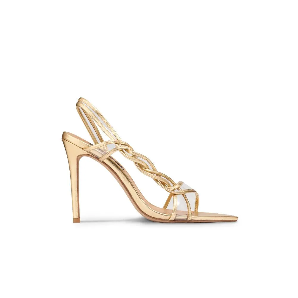 Olivia Sandal Gold Metallic