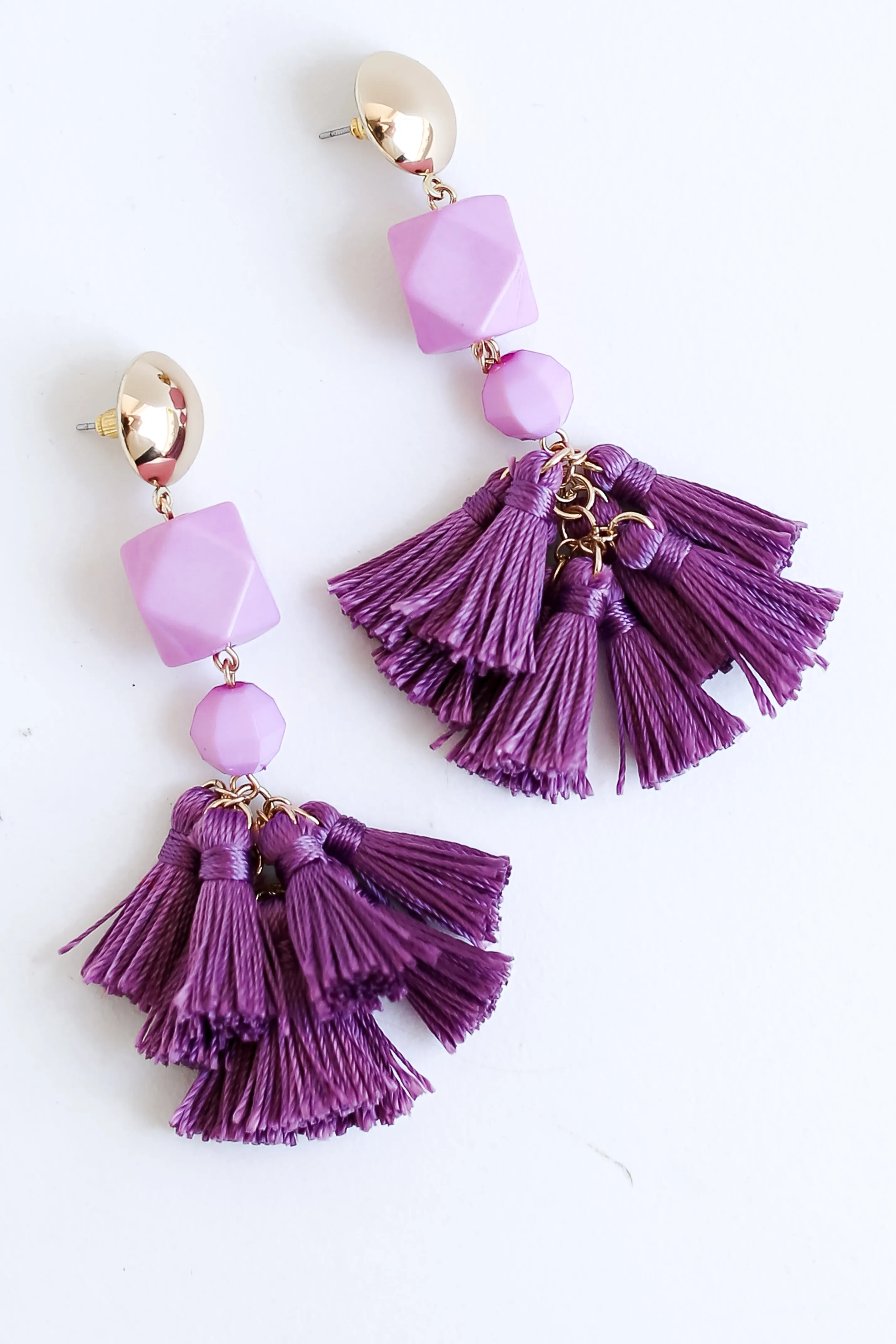 Sutton Tassel Statement Earrings