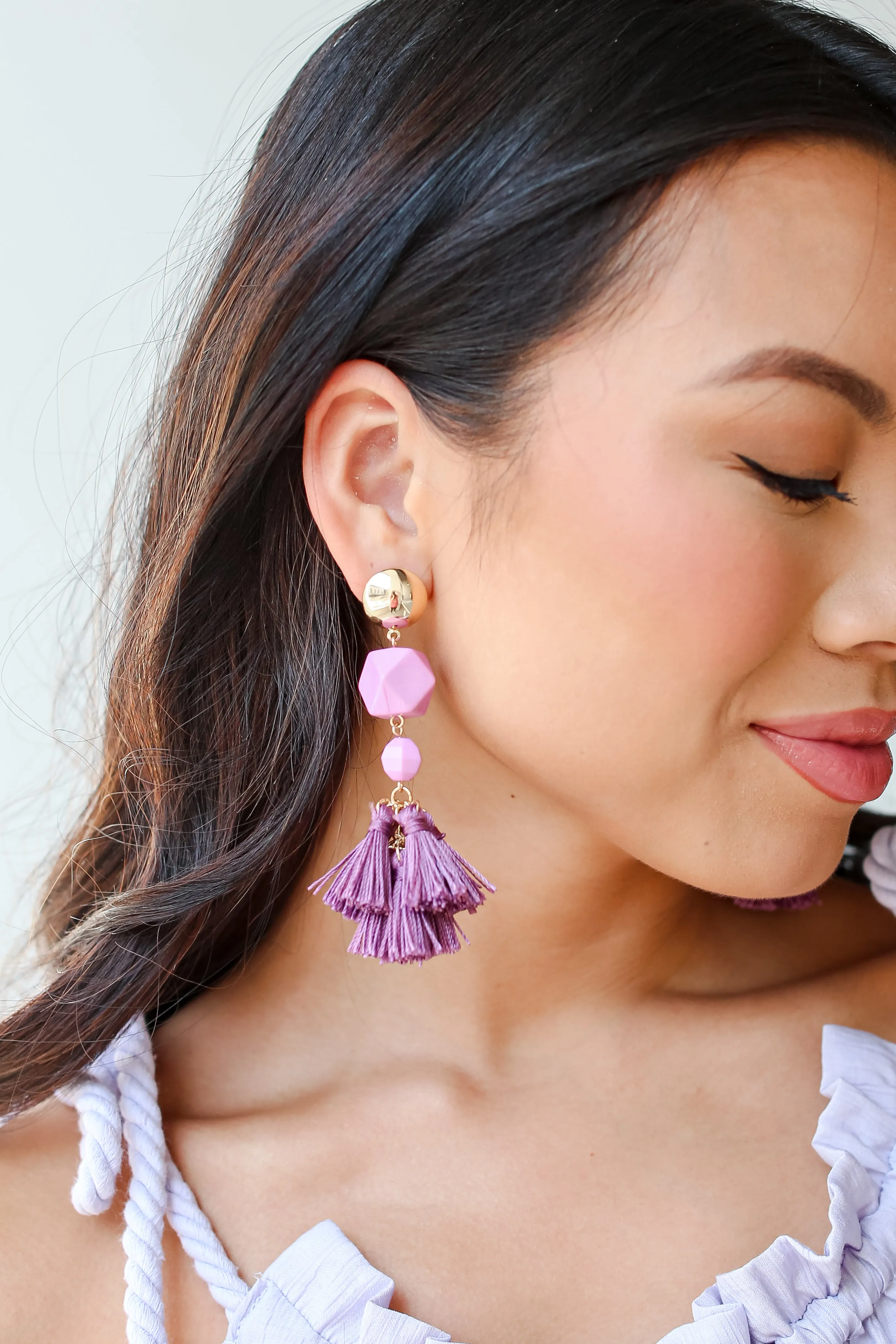 Sutton Tassel Statement Earrings