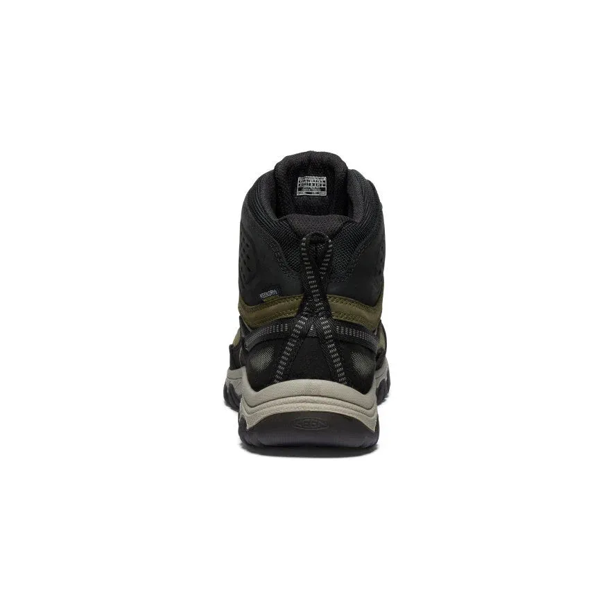 Targhee IV Mid WP M - Dark Olive/Gold Flame