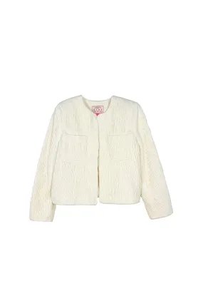 The Everyday Blazer - Ivory Rope