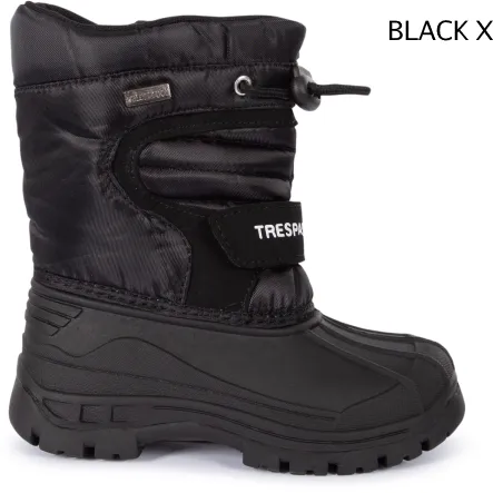 Trespass DODO Fleece Lined Water Resistant Snow Boot