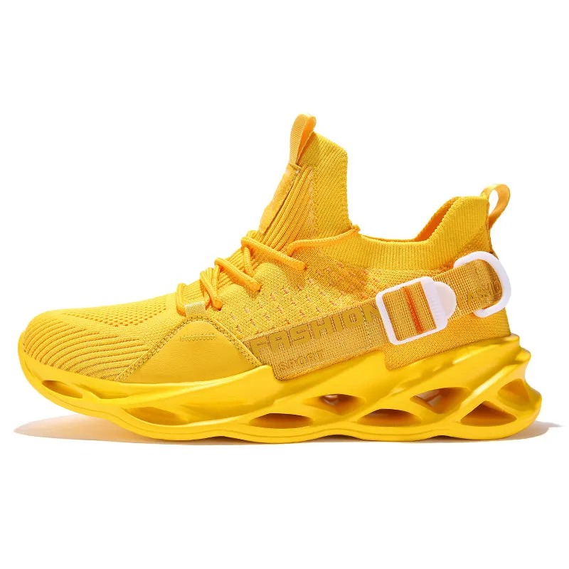 Yellow Running Sneaker Shoes